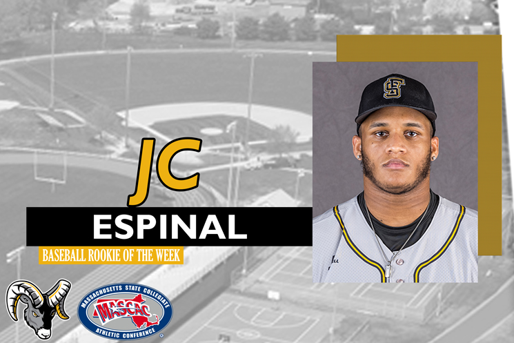 Espinal Named MASCAC Baseball Rookie of the Week