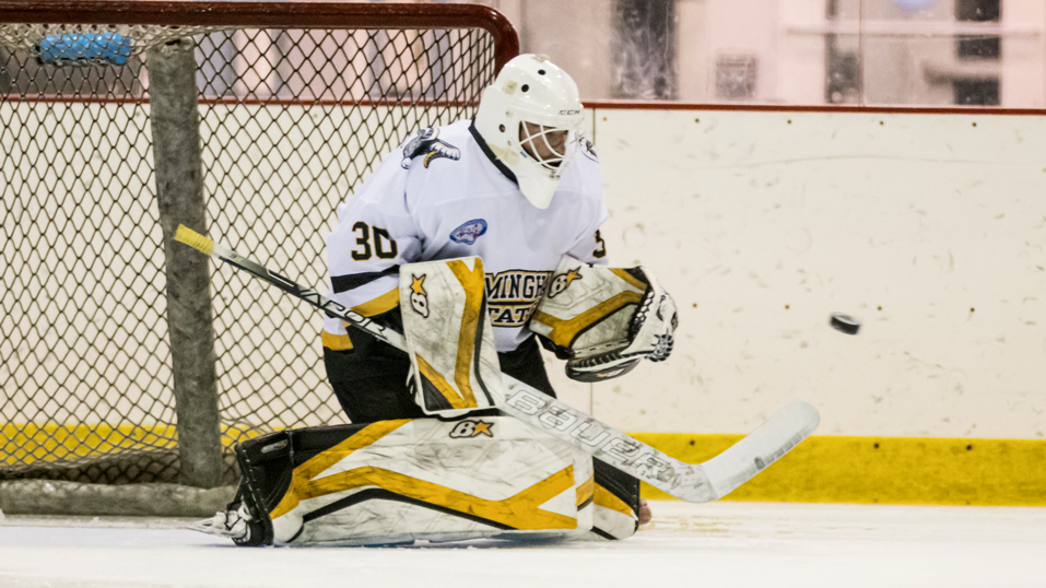 Ice Hockey Closes Regular Season with 2-0 Loss to Fitchburg State
