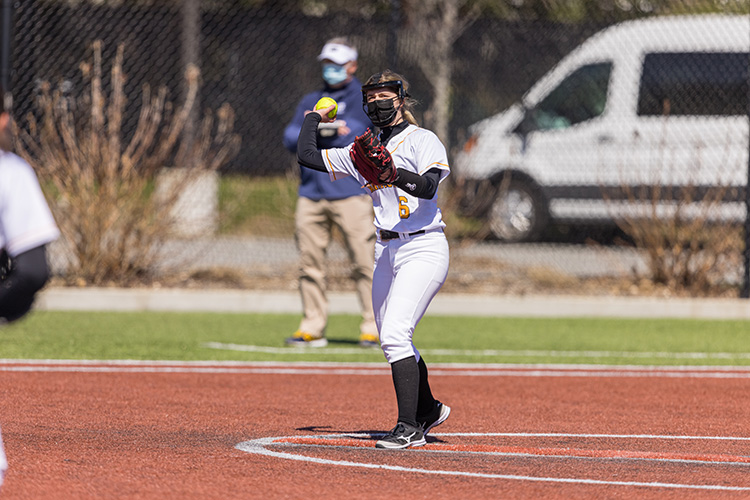 Softball Closes Regular Season with Sweep of Worcester State