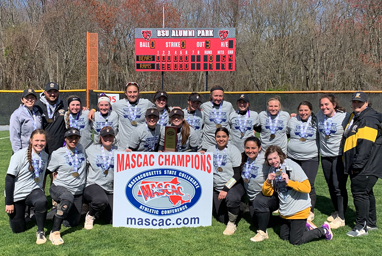 Softball Captures MASCAC Tournament Title with Pair of Victories over Top Seed Bridgewater State