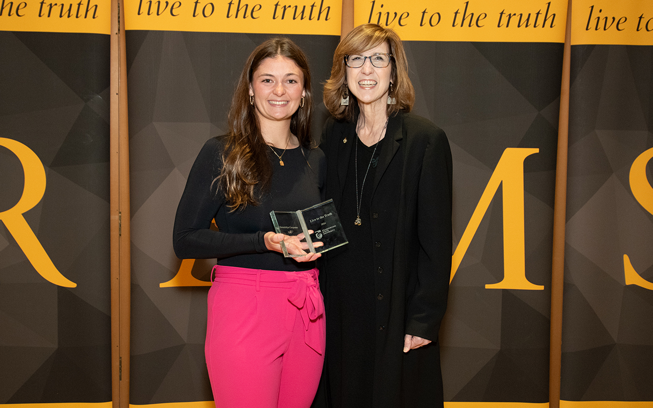 Gwendolyn Carpenter Honored with Inaugural &ldquo;Live to the Truth&rdquo; Award; Jeremy McDonald Receives Rising Rams Leader Honor