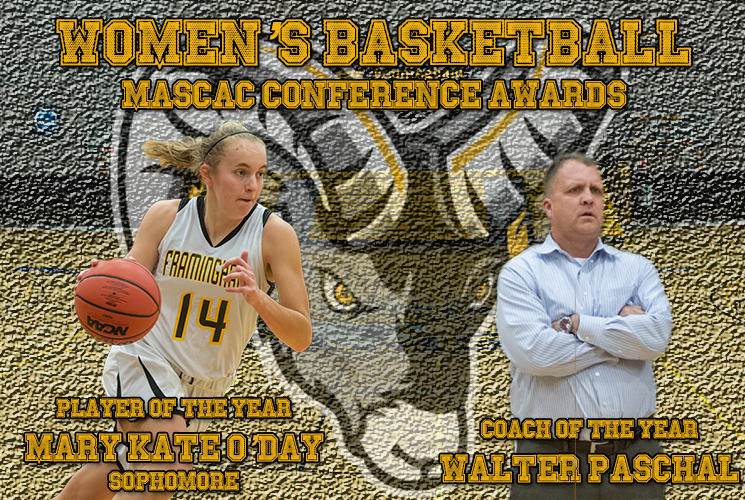 O’Day Named MASCAC Player of the Year; Paschal Coach of the Year & Three Named All-MASCAC