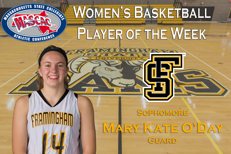 O'Day Named MASCAC Player of the Week