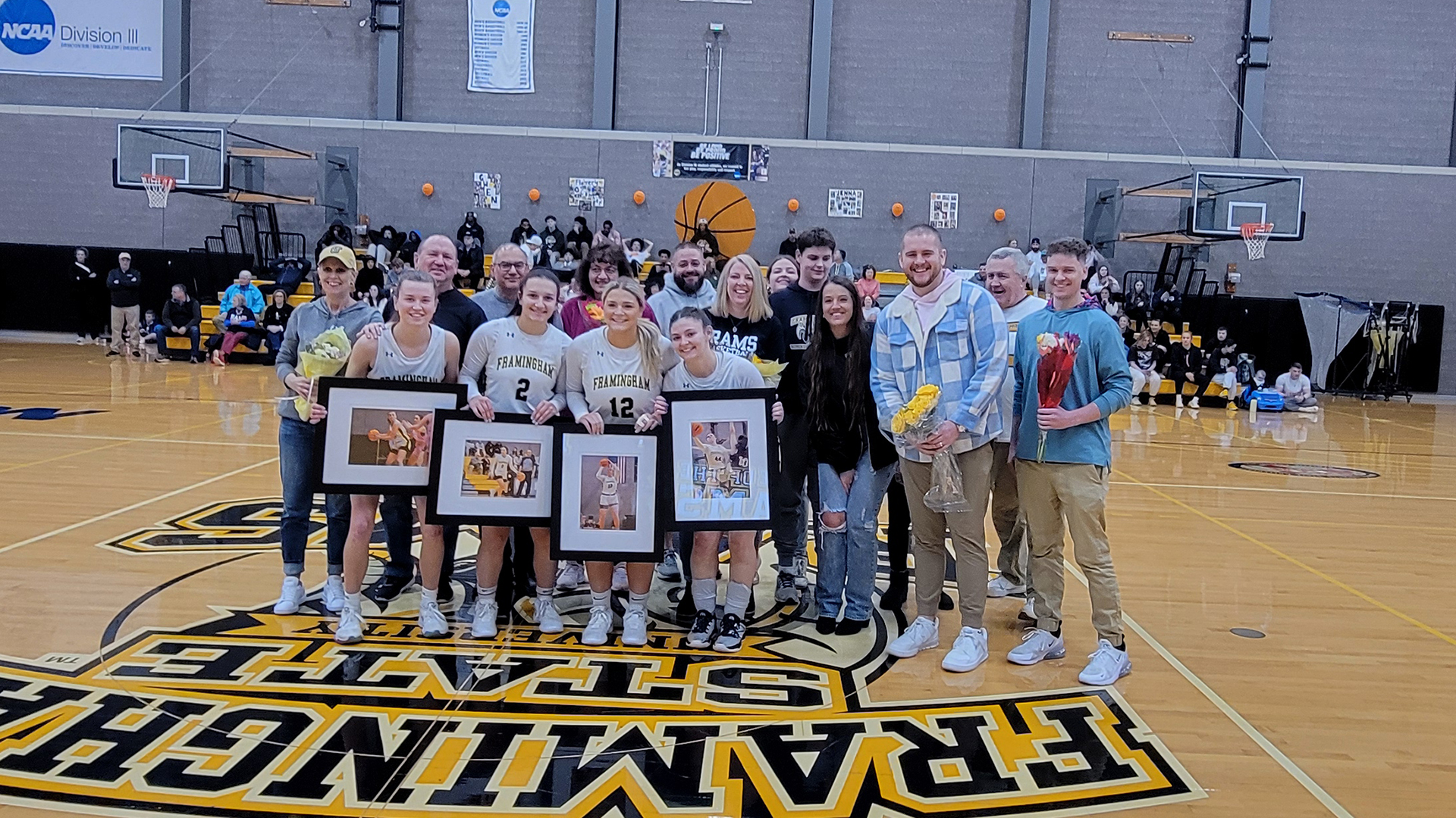 Women’s Basketball Celebrates Senior Day with 89-54 Victory over Fitchburg State