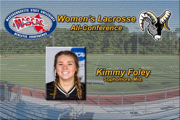 Foley Named to MASCAC All-Conference Team