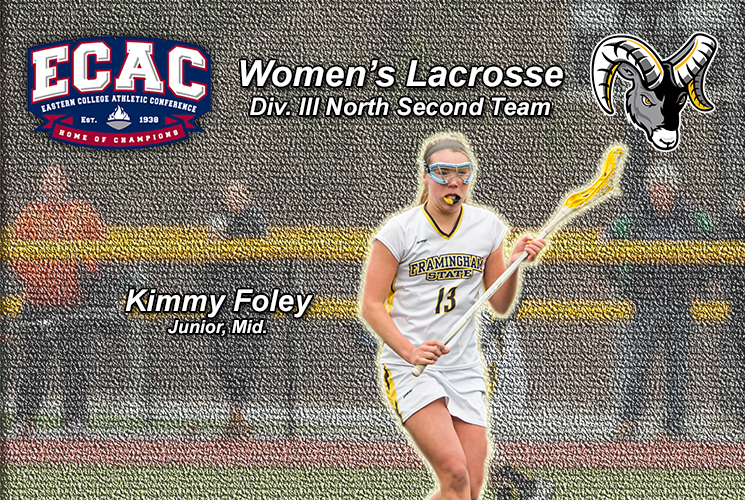 Foley Tabbed as ECAC Division III North Second Team All-Star