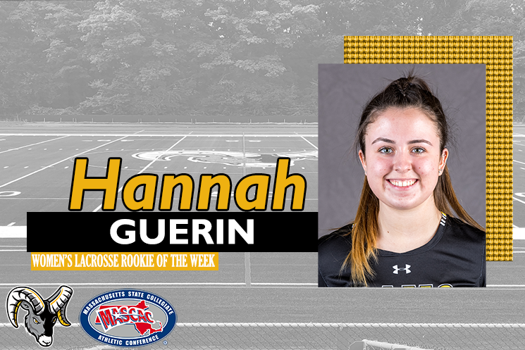 Guerin Grabs Fourth MASCAC Women's Lacrosse Rookie of the Week Honor