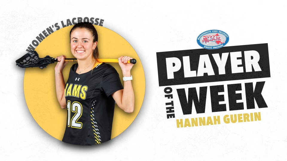 Guerin Named MASCAC Women's Lacrosse Player of the Week