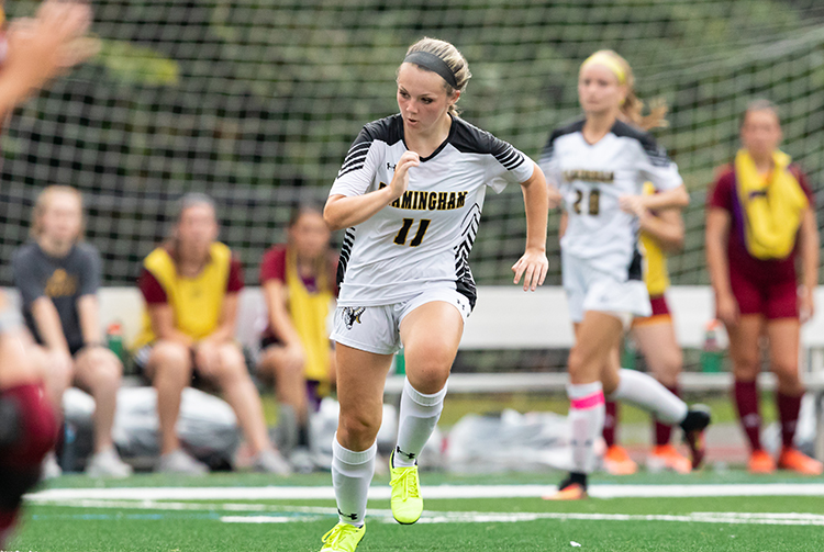Lees Two Second Half Goals Lead the Rams Over Fitchburg