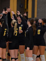 Volleyball Falls in Opening Round of NCAA's 3-0 at Conn. College