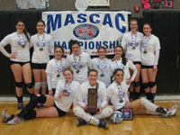 Volleyball Captures 2012 MASCAC Championship