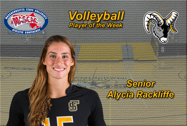 Rackliffe Named MASCAC Volleyball Player of the Week