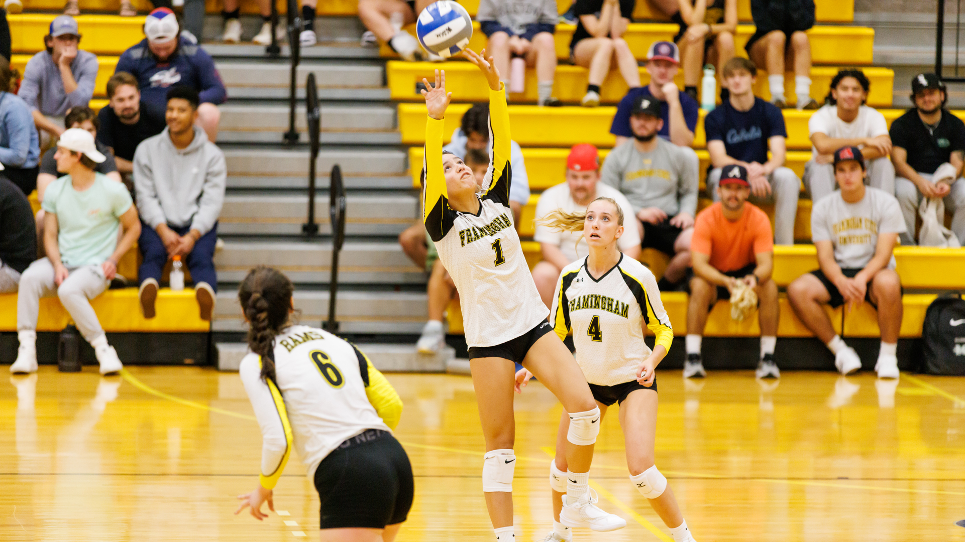 Volleyball Posts 3-1 Victory over Bridgewater State in MASCAC Clash