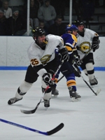 Ice Hockey Skates to 3-3 Tie with Lancers