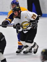 Ice Hockey Skates to 5-5 Tie with Brockport