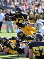 Football Defeats Norwich 27-21 in Overtime in ECAC Northeast Bowl