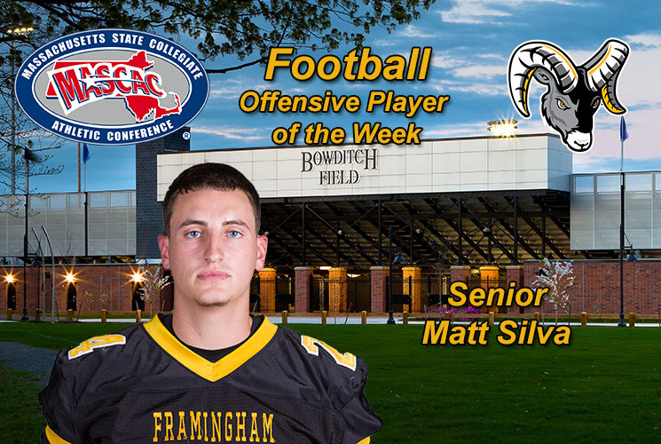 Silva Earns Fourth MASCAC Offensive Player of the Week Honors