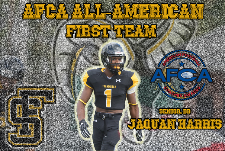 Harris Named to AFCA Division III Coaches’ All-America First Team