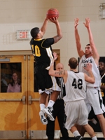Men’s Basketball Holds Off Late Surge by Fitchburg State for 69-65 Victory