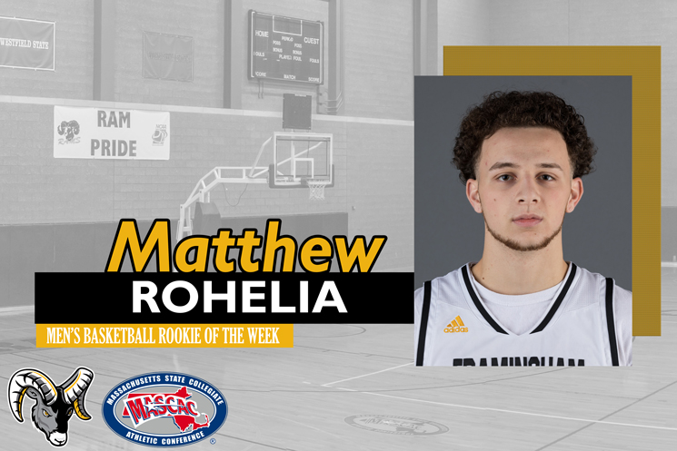 Rohelia Named MASCAC Men’s Basketball Rookie of the Week