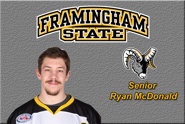 McDonald Named to MASCAC Men’s Ice Hockey All-Conference Team
