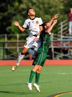 Men’s Soccer and Bridgewater State Play to 2-2 Draw