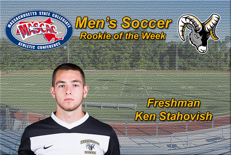 Stahovish Claims MASCAC Rookie of the Week Honors