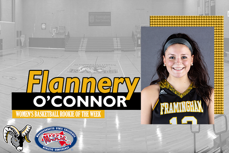O’Connor Earns Fourth Straight MASCAC Rookie of the Week Honor