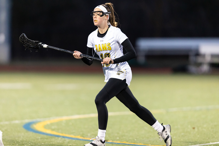 Women's Lacrosse Earns First Victory of the Season with 19-12 Win at Wellesley