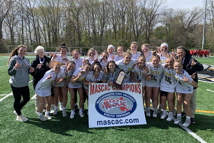 Women's Lacrosse Captures First MASCAC Tournament Title with 18-10 Victory over Bridgewater